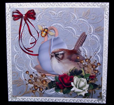 Bird Comes to Tea at Christmas 2 by Suzi Cooper
