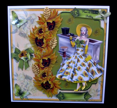 Bottoms Up!! 50's Style Card Front Mini Kit by Suzi Cooper