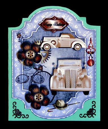 Male Birthday Card or Other Occasion by Suzi Cooper