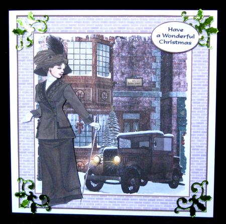 Vintage Scene Christmas by Suzi Cooper