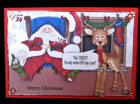 Santa is Tired by Suzi Cooper