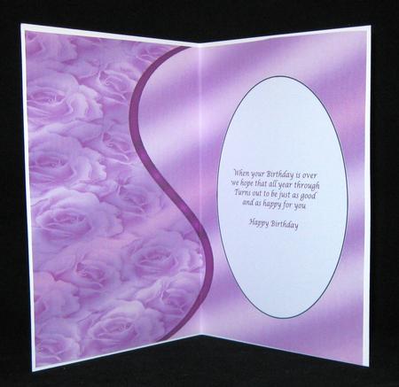 Pink Roses Insert 2 by Suzi Cooper