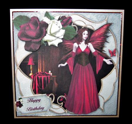 Red Rose Fairy Mini Kit by Suzi Cooper