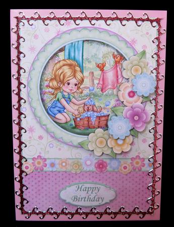 You Still Scrub Up Well Card Topper & Decoupage by Suzi Cooper