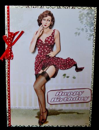 1950's Pin Up Girl Eva Grace (retro) by Suzi Cooper