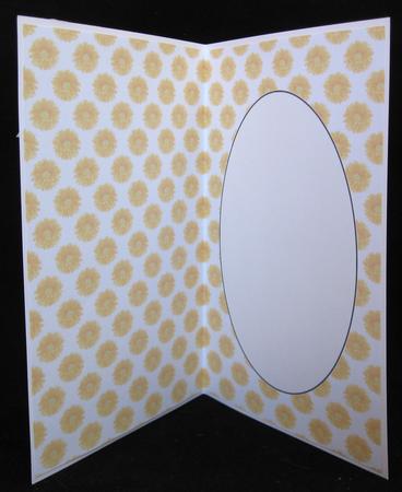 Yellow Gerbra Insert by Suzi Cooper
