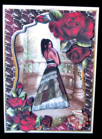 Gypsy Rose Mini Kit + Extra Frame & Dec by Suzi Cooper