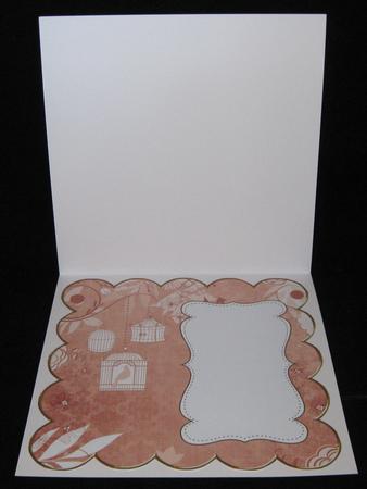 Borange Birdcage Plain 8in Scallop Insert Panel by Suzi Cooper