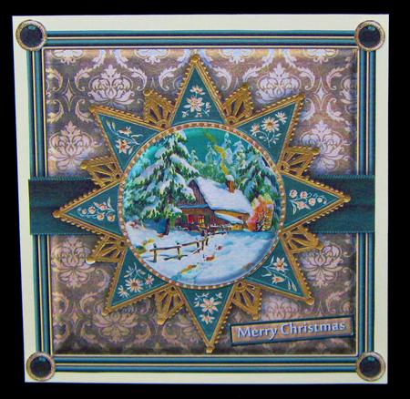 Christmas Scene 8x8 Mini Kit by Suzi Cooper