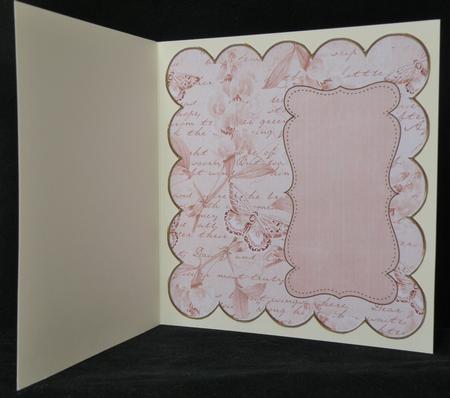 Borange Sweetpea Coloured 8in Scallop Insert Panel by Suzi Cooper