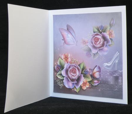 Insert Cinderella English Roses Shoes by Suzi Cooper
