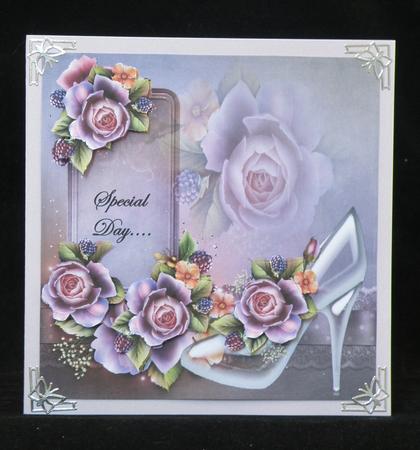 Cinderella Shoes English Roses by Suzi Cooper