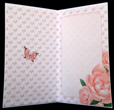 Butterfly Rose Insert by Suzi Cooper