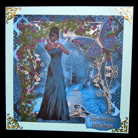 Waiting Card Front by Suzi Cooper