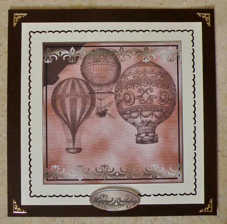Vintage Male Card Fronts - Flight of Fantasy by Suzi Cooper