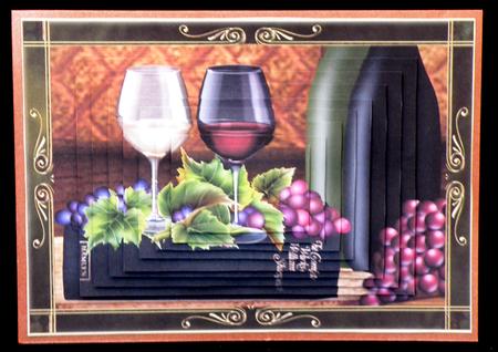 Vintage Wine & a Good Book Pyramid Mini Kit by Suzi Cooper