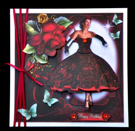 1950's Ruby in Red Mini Kit by Suzi Cooper