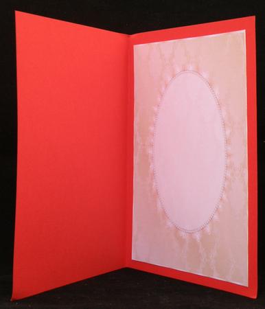 A4 Gold Fancy, Ivory Lace and Pearl Insert by Suzi Cooper
