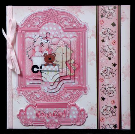 New Baby Girl Pyramage Topper by Suzi Cooper