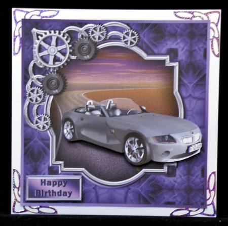 Out on the Highway Birthday or Father's Day Card by Suzi Cooper