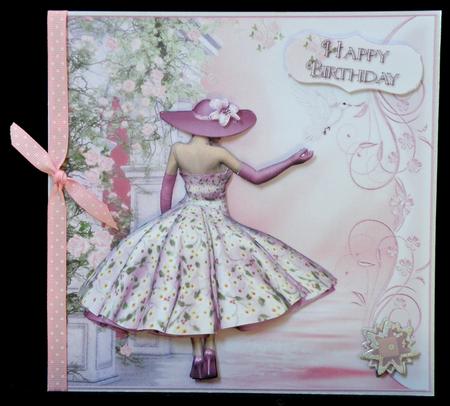 1950's Lady Pretty in Pink Mini Kit by Suzi Cooper
