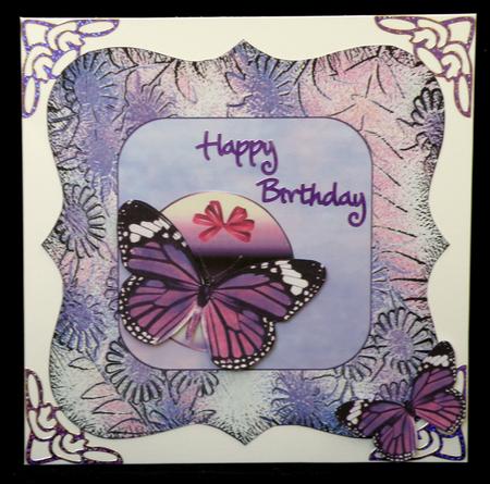 Round Butterfly Toppers X3 by Suzi Cooper