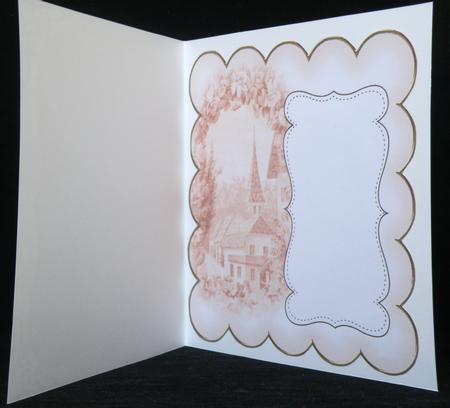 Borange Lavender View Plain 8in Scallop Insert Panel by Suzi Cooper