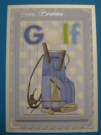 A4 Pyramid Golf Kit by Suzi Cooper