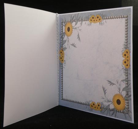 Sunflower 8x8 Square Insert by Suzi Cooper