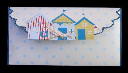 Beach Hut Money Wallet by Suzi Cooper