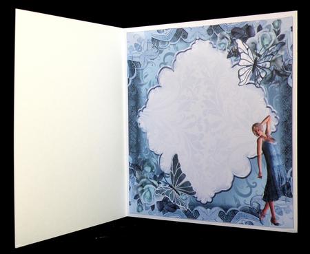 Insert to Compliment 20's Deco Blue by Suzi Cooper
