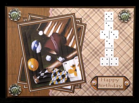 Game Night Card Front by Suzi Cooper