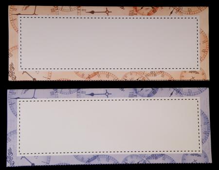 5 Large Slim Clocks Envelopes Kit by Suzi Cooper