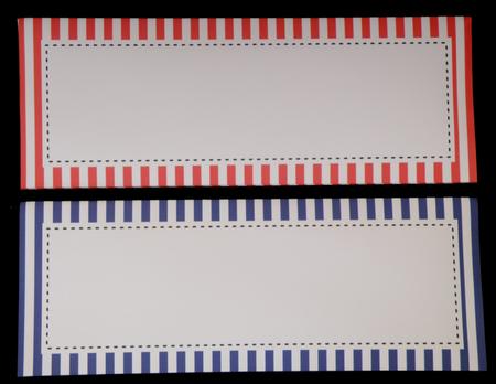 5 Large Slim Stripes Envelopes Kit by Suzi Cooper