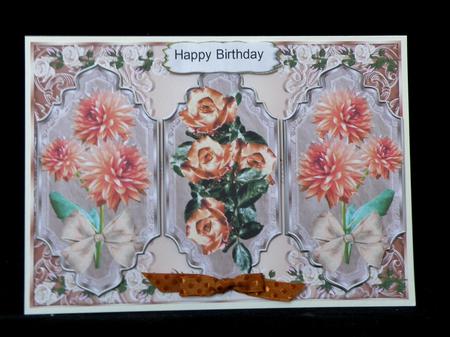 Lovely Dalihas and Roses by Suzi Cooper