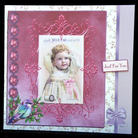 Sewing Mischief Maker Quick Card Topper & Insert by Suzi Cooper