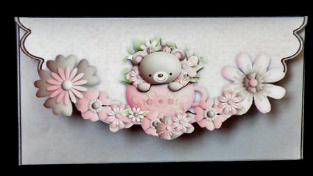 Teacup Bear Money Wallet by Suzi Cooper