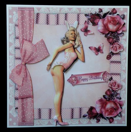 1960's Bunny Girl in Pinks Mini Kit by Suzi Cooper