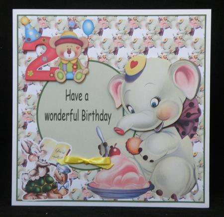 Ellie Vintage Birthday Age2 by Suzi Cooper