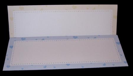 5 Large Slim Romantic Hearts Envelopes Kit by Suzi Cooper