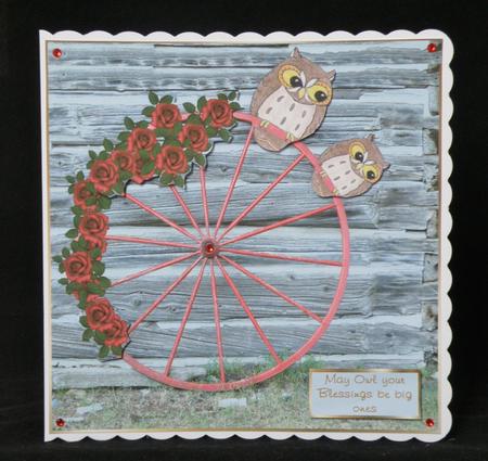 May Owl Your Blessings Be Big Ones by Suzi Cooper