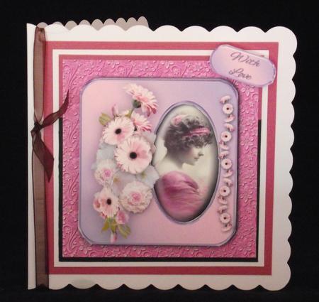 Pretty Pictures Mini Kit - Portrait with Daisies by Suzi Cooper