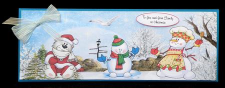 A Wonderful Christmas Scene by Suzi Cooper