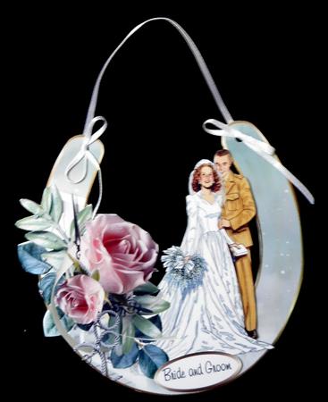 Vintage Love Horseshoe Keepsake by Suzi Cooper