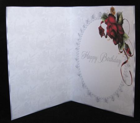 Silver Floral, Lace, Pearl and Drama Roses Insert 3 by Suzi Cooper
