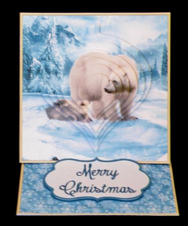 Polar Bear Pyramid Easel by Suzi Cooper