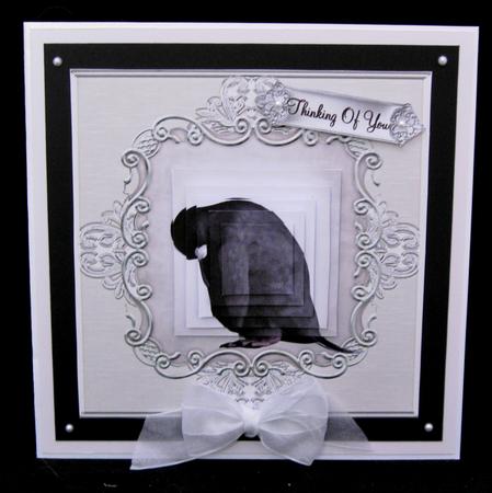 Thinking of You Penguin Topper by Suzi Cooper