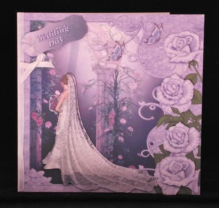 Lilac Roses Bridal Arch Mini Kit by Suzi Cooper