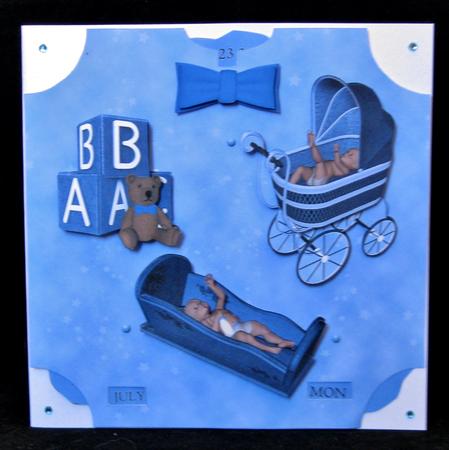 Birth Date Calendar Boy by Suzi Cooper
