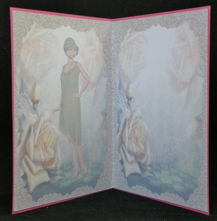 Glitter Framed Gatsby Glamour Insert by Suzi Cooper